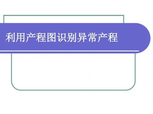 产程图的绘制与分析ppt课件