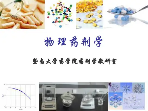 物理药剂学-第1章 绪论