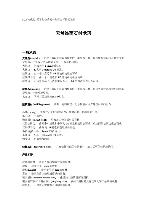 石材知识