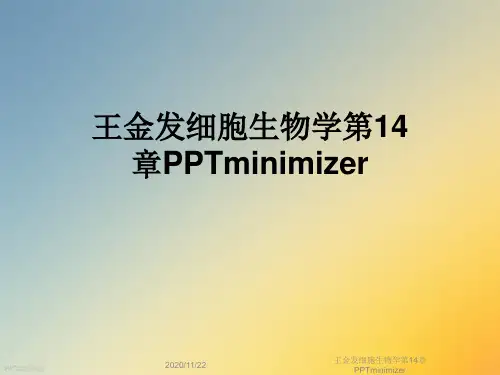 王金发细胞生物学第14章PPTminimizer