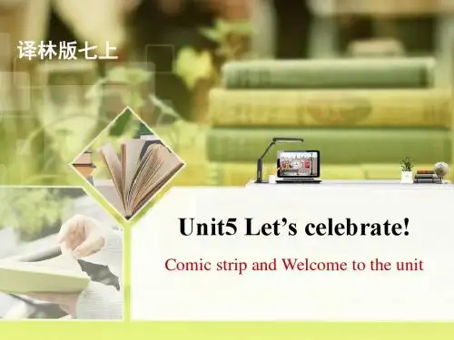 Unit5_Comic_strip_and_Welcome_to_the_unit名师课件