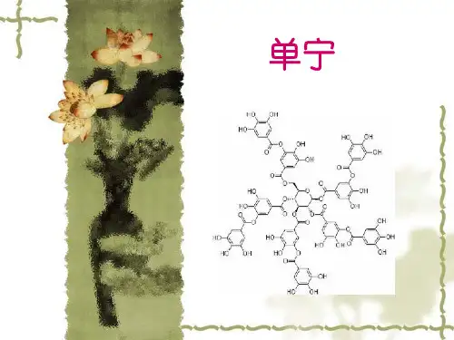 单宁的作用和用途