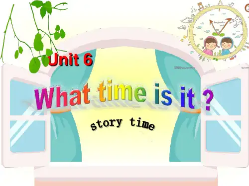 三年级英语下册课件-Unit 6 What time is it（Story time）（43）-译林版