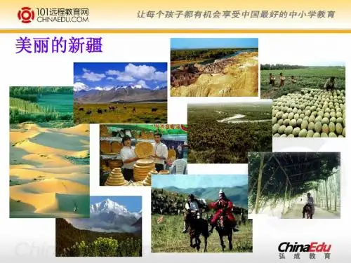 人教新课标版初中八下 6.4 西部开发的重要阵地-新疆维吾尔自治区课件