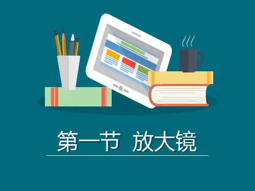 教科版六年级科学下册 (放大镜)微小世界课件
