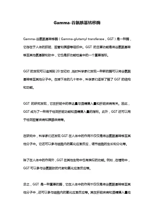 Gamma-谷氨酰基转移酶