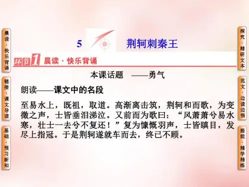 高中语文必修一全册配套导学课件包ppt(12份打包) 人教课标版4