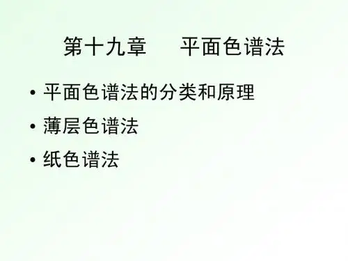 平面色谱法