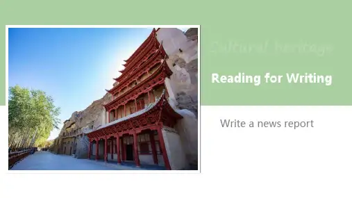 高中-英语-人教版(2019)-必修 第三册-UNIT 1 Reading for writing