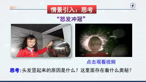 第十四章第一节  电是什么课件 沪科版物理九年级全一册