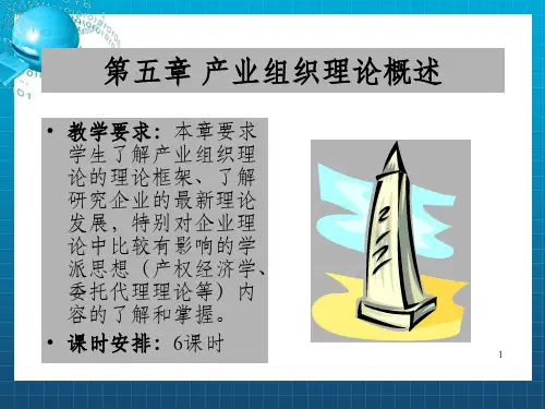 产业组织理论概述_OK
