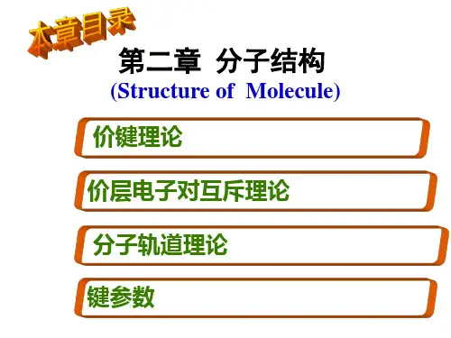 无机化学 分子结构