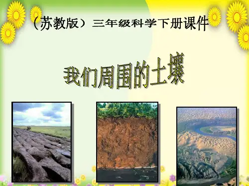 (苏教版)小学科学三下《我们周围的土壤》PPT课件(同课异构)(4)