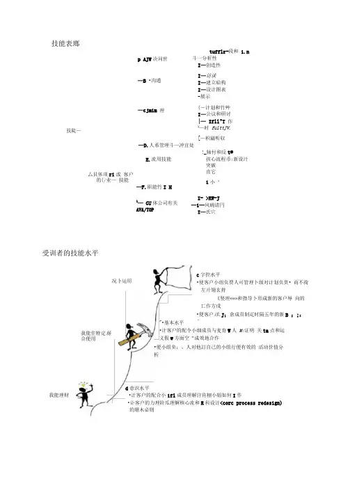 麦肯锡Mckinsey-咨询顾问必备宝典-技能表资料