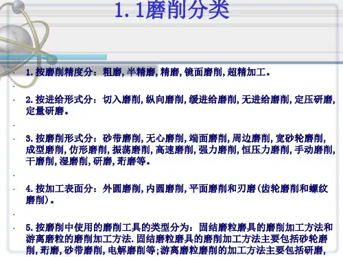 模具加工之砂轮与单颗磨粒加工