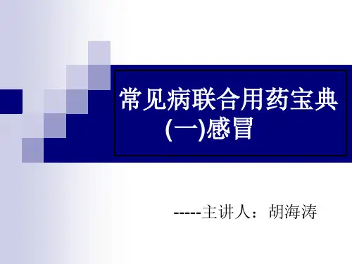 常见病联合用药感冒PPT课件