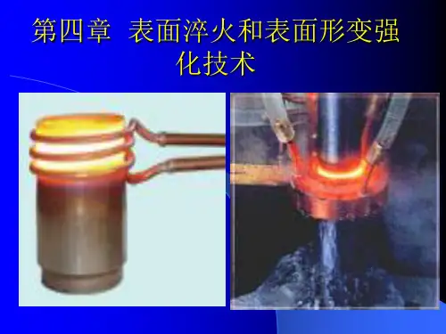 Re 第四章  表面淬火和表面形变强化