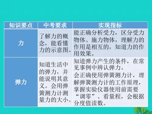 中考物理总复习第七章力课件.pptx