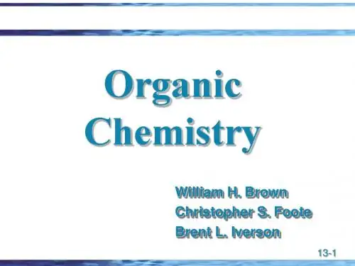 有机化学英文课件chapter13-精品文档