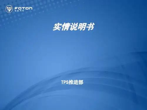 一页纸报告要领 PPT