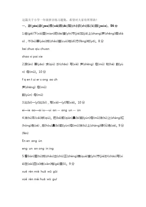 拼音题库 (2)