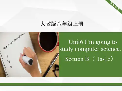 人教版八年级上册英语Unit6_SectionB(1a1e)名师课件 (共14张PPT)