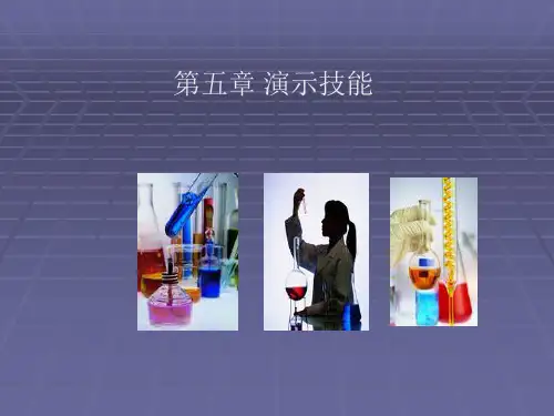 第七讲 演示技能