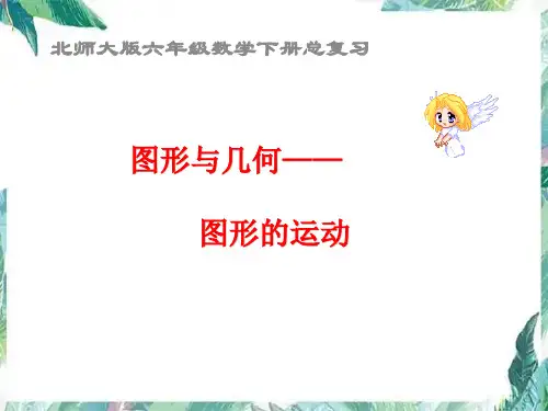 通用版六年级下册总复习图形与几何图形的运动复习优质课件