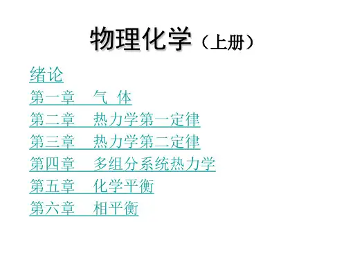 物理化学(上册)