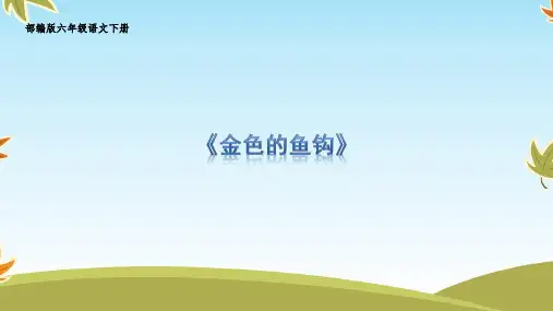 部编版六年级语文下册13.《金色的鱼钩》课件