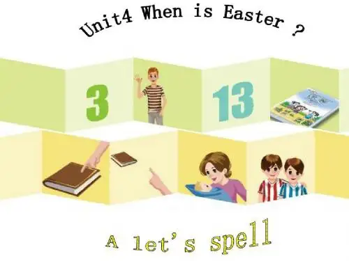 五年级英语下册 Unit 4《When is Easter》课件2 人教PEP版