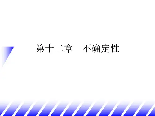 范里安 中级微观经济学Ch12