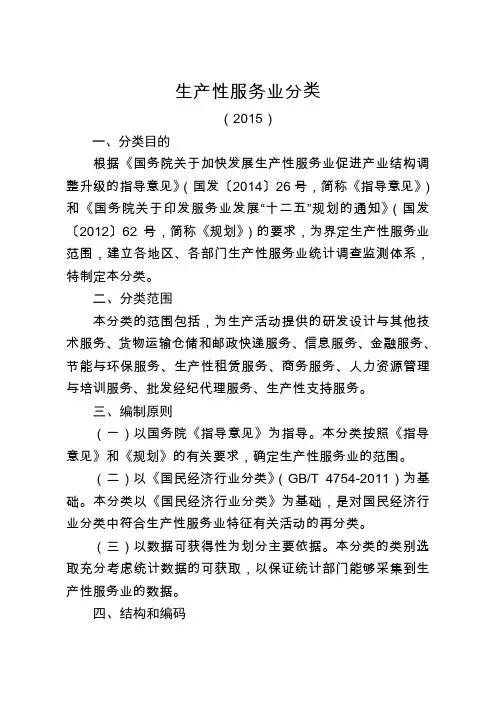 生产性服务业分类 (2)