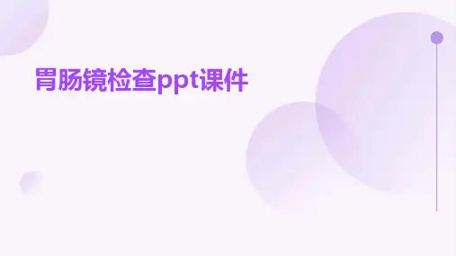 胃肠镜检查ppt课件