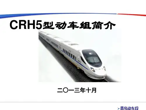 CRH5型动车组总体