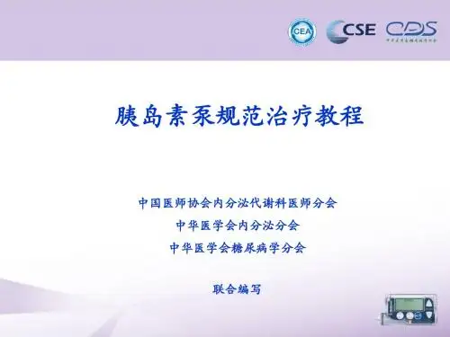 中国胰岛素泵治疗指南2014