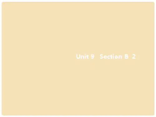 九年级英语全册 Unit 9 I like music that I can danc