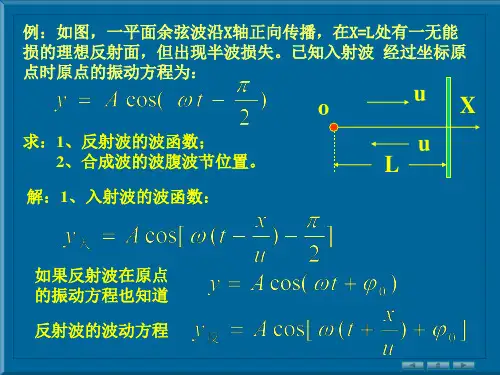 大学物理A-振动波动练习题