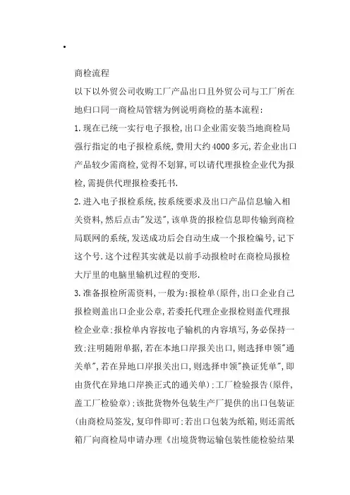 商检流程