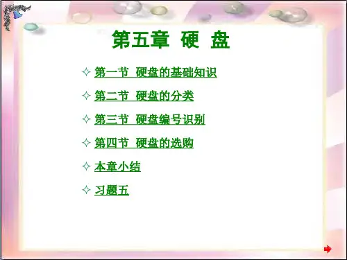 硬  盘