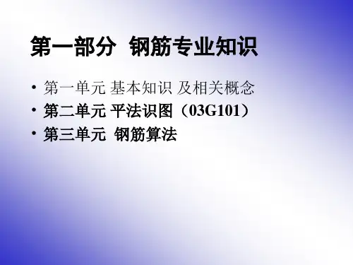 梁柱板钢筋图解--建筑识图