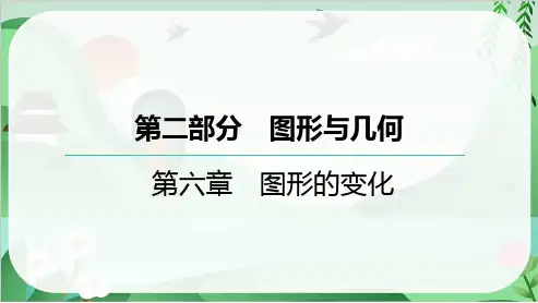 2025年中考数学总复习第一部分考点梳理第21节投影与视图