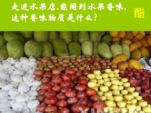 人教化学选修5第三章第三节 羧酸 酯(共19张PPT)