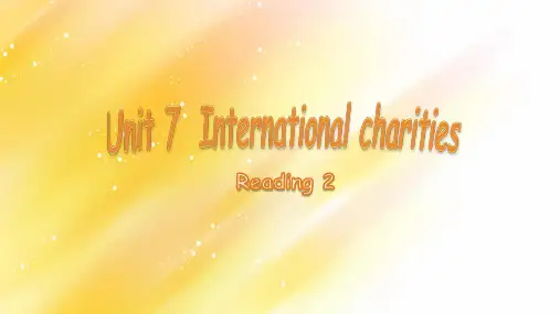 8B Unit7 Reading2 课件 (共16张PPT)