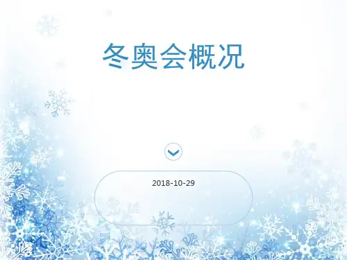 冬奥会项目介绍[优质ppt]