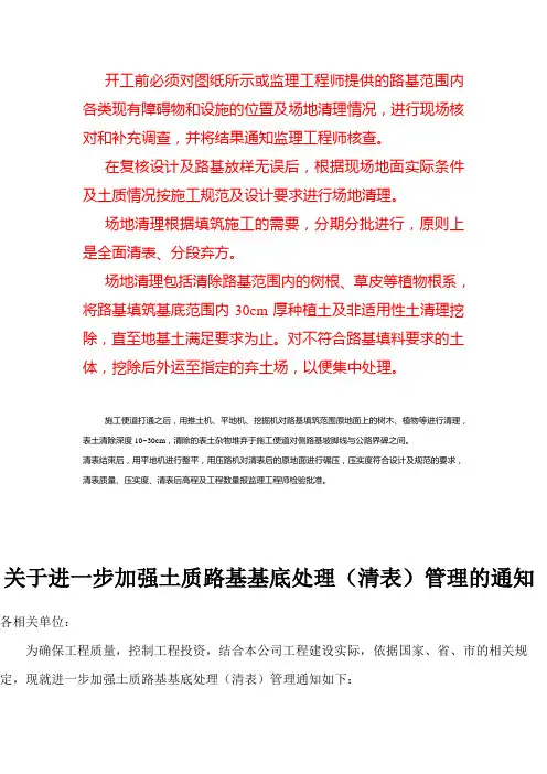 清表