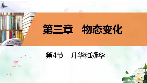 人教版八级上册物理第三章物态变化3