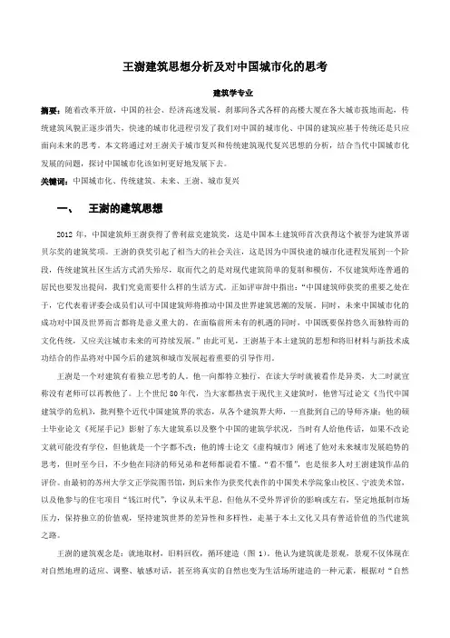 王澍作品思想分析