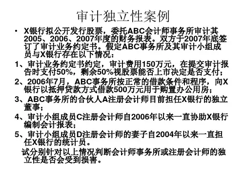 审计 案例