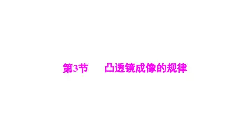 5.3+凸透镜成像的规律+课件-2024-2025学年人教版八年级物理上册
